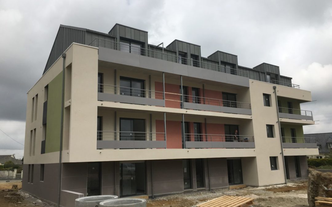 Enduit monocouche logement collectif 3