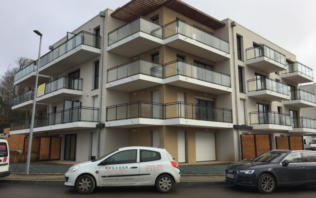 Enduit monocouche logement collectif 5